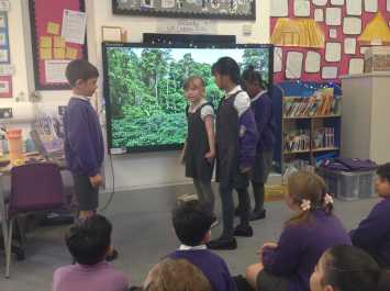 3B act out a story