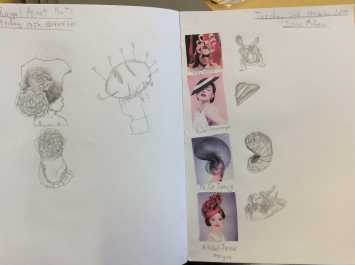 Sketching Hats in 4H