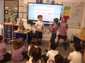 Year 3H use role play in English