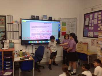 Year 3H use role play in English