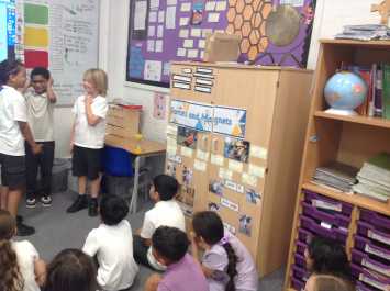 Year 3H use role play in English