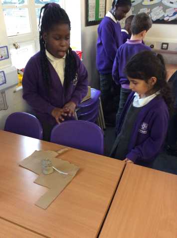 Year 2’s Gallery Walk in KS2