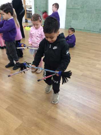 Nursery have fun at the circus!