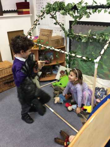 We love sharing stories in Nursery!