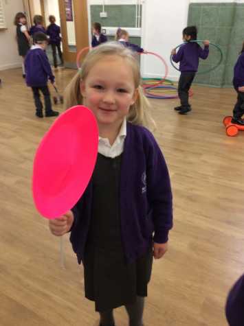 Reception’s super circus skills!