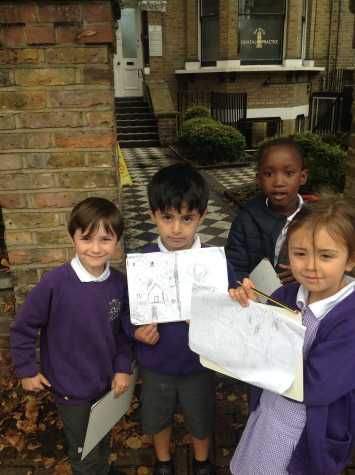 Year 1 take a walk around Brentford