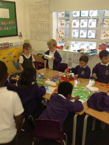 Year 1 make Chinese lanterns