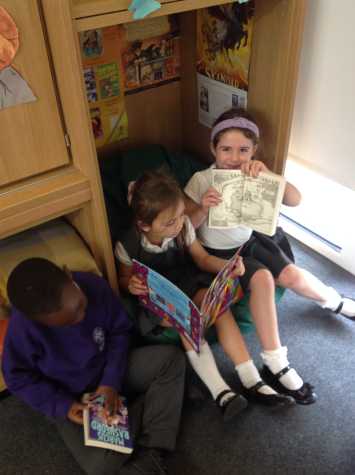 Year 1 love to read!