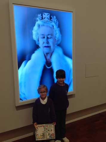 Year 1 visit the National Portrait Gallery